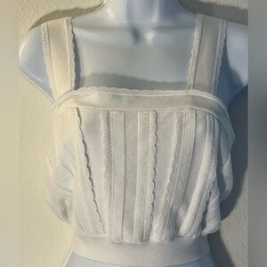 Express medium Elegant White Women's Top